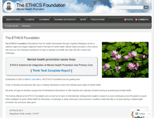 Tablet Screenshot of ethicsfoundation.org